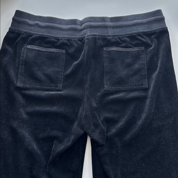 BCBG Velour Athleisure Suit 2pc Set Sz XL/Black - Picture 15 of 16